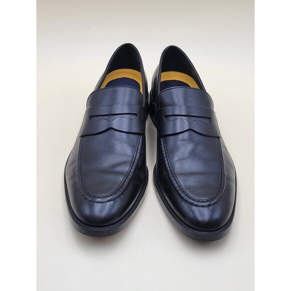Cole Haan Grand Black Leather Penny Loafers Dress Shoes Mens Size 10.5 M C33223 main image 10